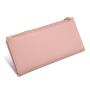 2024 Genuine Leather Plain Wallets Credit Card Holder Luxury Pu Women's Bifold Wallet Rfid