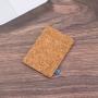 Newest Silm Small Card Case Manufacturers Popular Multifunctional Natural Cork Bank Card Case Holder Customized Multi Wallets