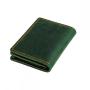 Retro style crazy horse pickup truck  cowhide unique handmade genuine leather case card holder