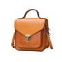 2024 Custom Vegetable Tanned Leather Messenger Satchel Bag For Women Handbag