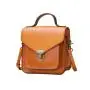 2024 Custom Vegetable Tanned Leather Messenger Satchel Bag For Women Handbag