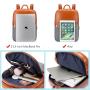 REALER Mochila Shoulder Bag Panelled Small Leather School Backpack for Women Backpack School Bags for Teenager Girls