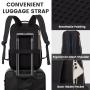 LOVEVOOK 2023 casual waterproof laptop backpack men lightweight carry on travel bags large capacity women's school bookbag