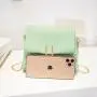 Printing new small square bag 2024 ladies pu leather small bag female wholesale leisure fashion crossbody bag
