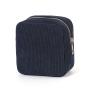 Eco Friendly Hot Sale Travel Cosmetic Bag Corduroy Pouch Custom Designer Personalized Makeup Brush Set