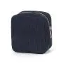 Eco Friendly Hot Sale Travel Cosmetic Bag Corduroy Pouch Custom Designer Personalized Makeup Brush Set