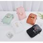 2024 Phone Bags for Women Pearl Tassel Cover Type Female Handbag Single Shoulder Bag Crossbody Bag High Quality PU Polyester