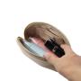 Promotion PU makeup Case Shell Shape Elegant women's Makeup Bag