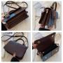 KBW597 Hot Color Collision Women Bag New Fashion Shoulder Crossbody Bag Ladies Handheld Dinner Travel Small Square Bag