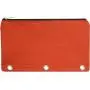 Gelory Multicolor Custom Logo 3 Rings Binder Zipper Stationery Bag Large Capacity Pencil Pouch For School And Offices