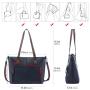 custom LOVEVOOK large handbags women designer vintage Totes shoulder bags for ladies 13.3 inch laptop hand bags