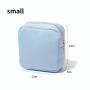 Keymay Free Sample New Candy Color Small Cosmetic Bag Portable Cute Travel Makeup Bag Women Organizer cosmetics Pouch Bags