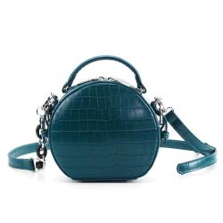 2024 Crocodile Design Bags Women Handbags Ladies Fashion Chain Round Purses And Handbags