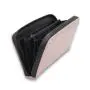 Factory wholesale price PU leather zipper women leather wallet with strap