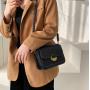 2022 Summer Women's Bag New Fashion Single Shoulder Crossbody Bag  South Korea Style PU  Cover Square Ladies Bag