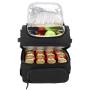 2024 New Design Factory Custom Thermal Cooler Lunch Bag Portable Insulation Food Carry Bag With Strap