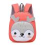 ZR796 Children's Backpack Pupil Cartoon Cute Light Primary Schoolbag Reflective Strip Safety Kids Bag Soft Waterproof Baby Bag