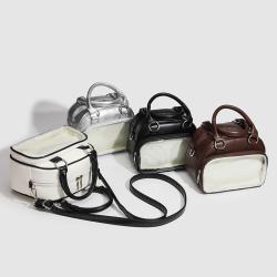 Cheap Fashion Pure Color Ladies Leather Italian Handbag Tote Handbags ita bag custom for Woman