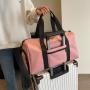 LX058 New Design Travel Bag for Women and Men Custom Simple Lightweight Overnight Gym Duffle Bag Large Capacity Tote Bags