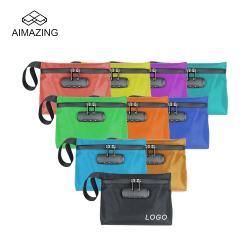 Special Purpose Bags & Cases Activated Carbon Lining Odor Proof Handbag Pouch With Lock  No Smelly Smoking Carry Bag