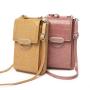 HR305 Vertical Women's Mobile Phone Storage Bag New Product One Shoulder Crossbody Bag PU Leather Multi Card Function Wallet
