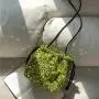 Spring New Cross body bucket handbags for women luxury glitter drawstring bags clutch bag evening bags luxury designer purses