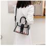 Women Fashion Shoulder Bags Clear Jelly Clutch Purse Transparent Handbags