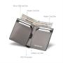best minimalist wallet for men smart wallet card holder slim fold minimalist wallet