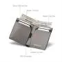 best minimalist wallet for men smart wallet card holder slim fold minimalist wallet