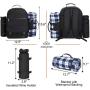 Oxford Cloth Lunch Bag Manufacturers Custom Logo Printed Pattern Picnic Lunch Insulation Ice Bag