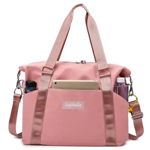 bulk wholesale hand bags yoga gym sport handbag storage carrying bag foldable travel duffle bags for women