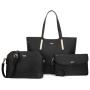 custom top sale LOVEVOOK wholesale women luxury high quality shoulder bag 3 pieces hand bags sets ladies handbag
