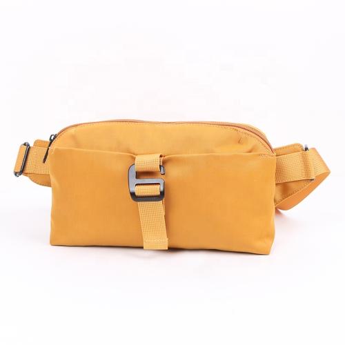 CHANGRONG Custom men yellow waterproof hiking fanny pack sport