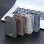 OEW175 Men's Mini Wallet Portable Zipper Short Wallet Multicard High Quality Designer Mens Wallet PU Coin Purse