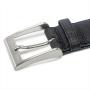 Classic Single Prong Buckle Vegan Belt Premium Causal Reversible Cork Leather Belt For Men