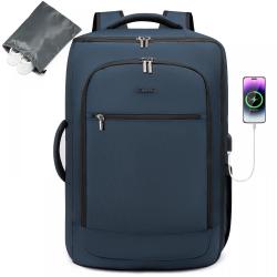 LOVEVOOK Expandable Backpack with Shoe Bag Waterproof large capacity Bag carryon luggage Airline Approved Men Travel Duffle Bags