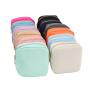 New Trends Best Bridesmaid Gift DIY Letter Patches Mini Nylon Cosmetic Makeup Bag Travel Toiletries Bag Nylon Pouch