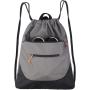 Waterproof Logo Bag Foldable Drawstring Backpack Gym Bags With Shoes Compartment For Unisex Large Gym Bag