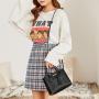 Lychee pattern ladies handbags 2024 PU leather small shoulder crossbody bags for women wholesale women's tote hand bags