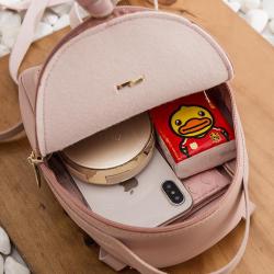 Women's Backpacks 2024 New Ladies Pu Leather Bag Children's Small Book Bag Fashion Small Backpacks