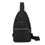 Gelory Personalized Large Capacity Pocket Waist Sling Crossbody Bag Custom Logo Outdoor Sports Oxford Chest Bag