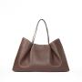 2024 New Arrival Pu Vegan Leather Oversized Custom Women Handbag Shoulder Bag Ladies Large Tote Bag For Women