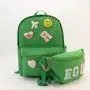 Factory Wholesale Stock 11 Colors Zipper Waterproof Fashion Cute Bag School Girls Sports Bags Kids School Backpacks