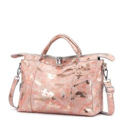 REALER Large Capacity Genuine Real leather Ladies Hand Bags Fashion Snake Pattern Shoulder Purses Brand Women Handbags 2023
