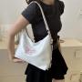 2023 Hot pu leather shoulder fur tote ladies purses and handbags bags Fashion Trends Ladies women's handbags