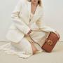 Factory OEM ODM Wholesale Custom Handbags Under Arm Women Genuine Leather Shoulder Popular Casual Crossbody Bags