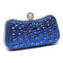2024 new colorful rhinestone banquet bag evening dress wedding party bag ladies shoulder clutch evening bags