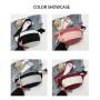 ZWY154 Daily Casual Simple Crossbody Bags for Men Women Nylon Sports Running Student Chest Bag Wholesale New Color Blocking Bag