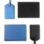 ZR552 New PU Cross Pattern Passport Bag Baggage Tag Travel Document Luggage Tag Passport Cover Multi Card Wallet Passport Clip