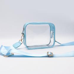 Summer  Ladies Translucent Bag PVC Women's Crossbody Bags Custom Purses and Handbags Women Hand Bags